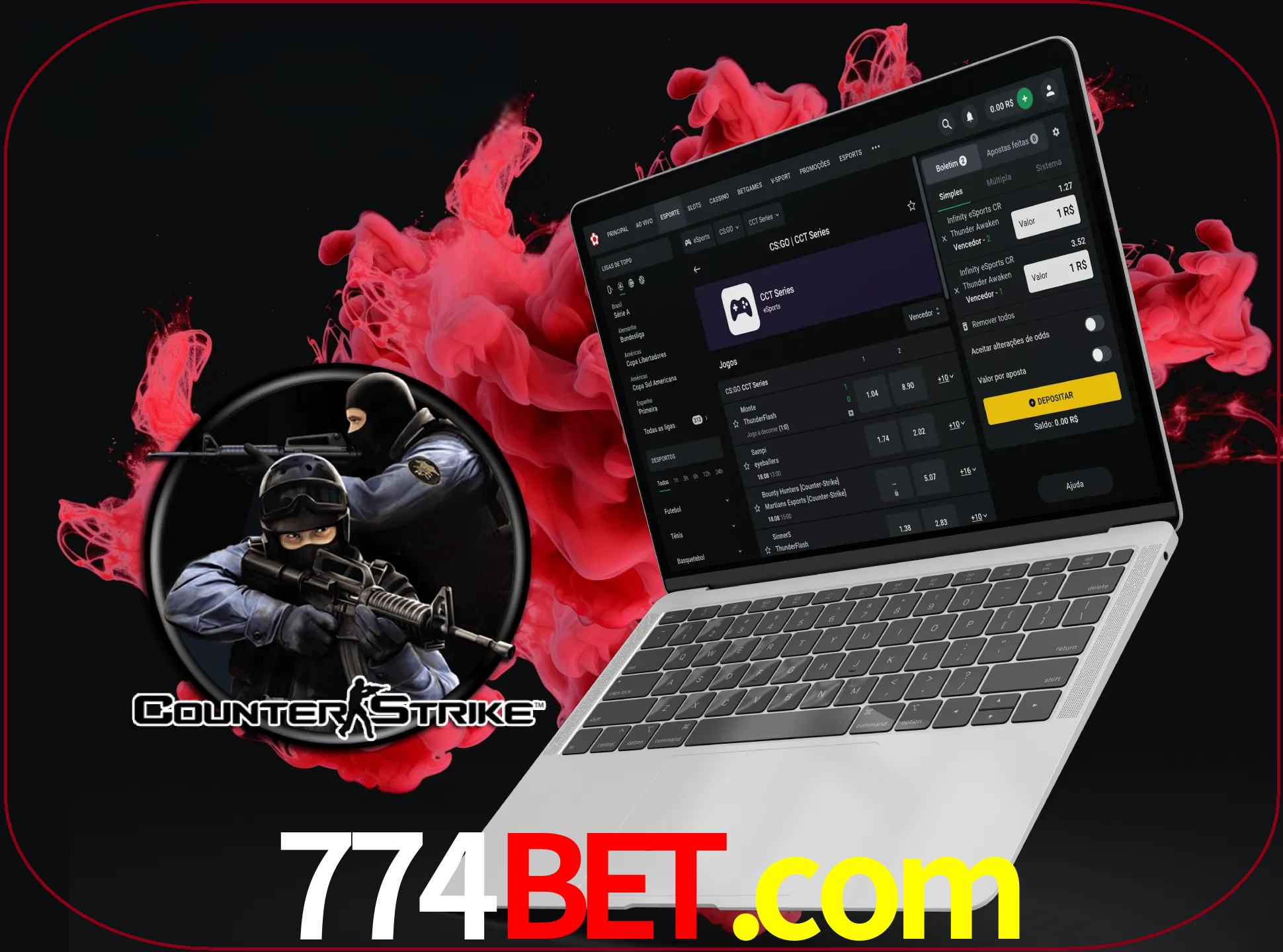 Um grande número de jogos irá agradar aos fãs deste jogo de tiro no sítio Web e na aplicação da empresa 774bet.
