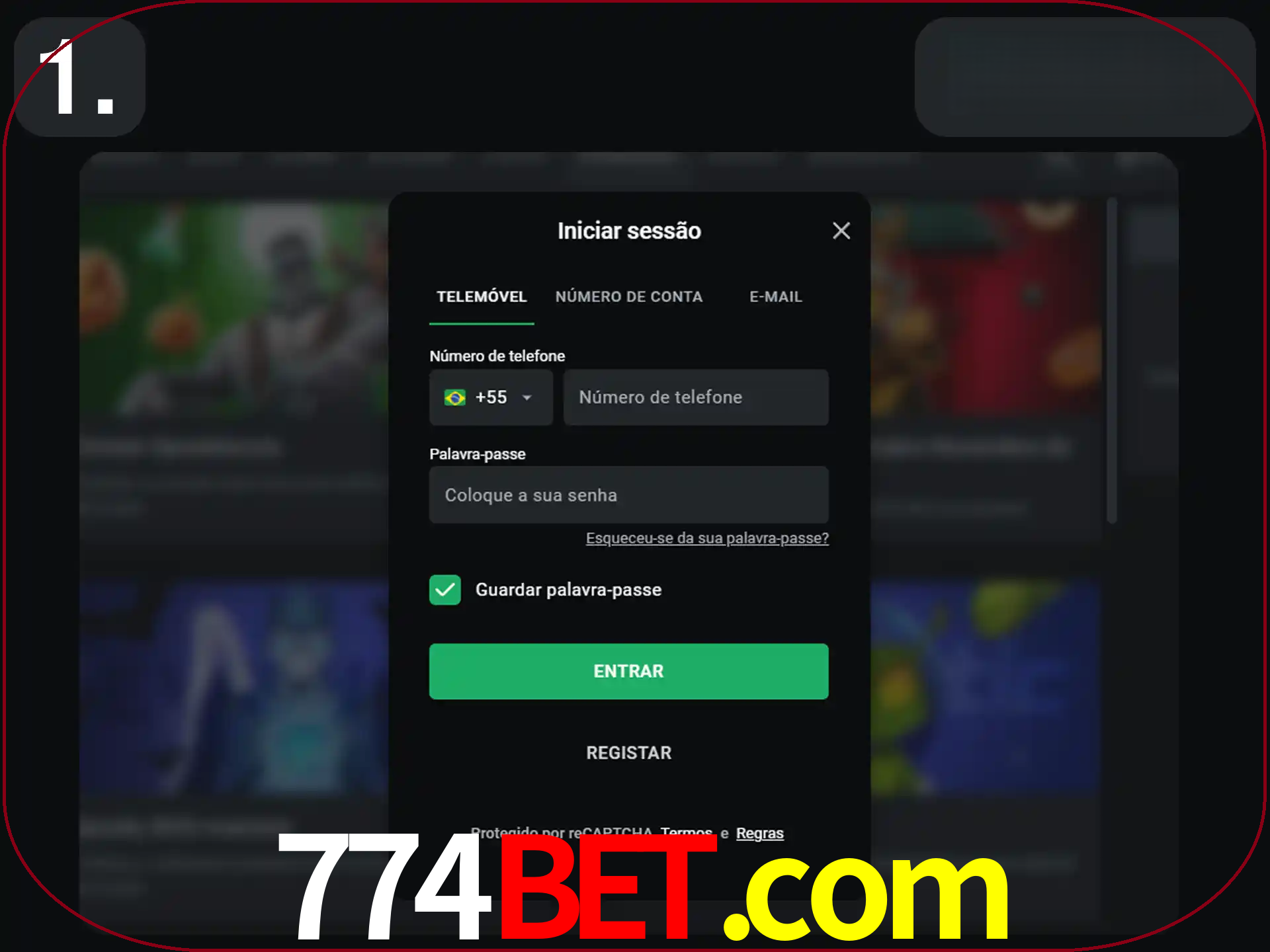 Acesse o site.